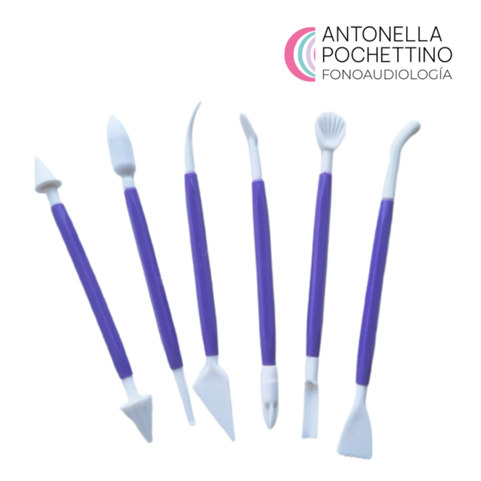 Set de herramientas miofuncionales x6