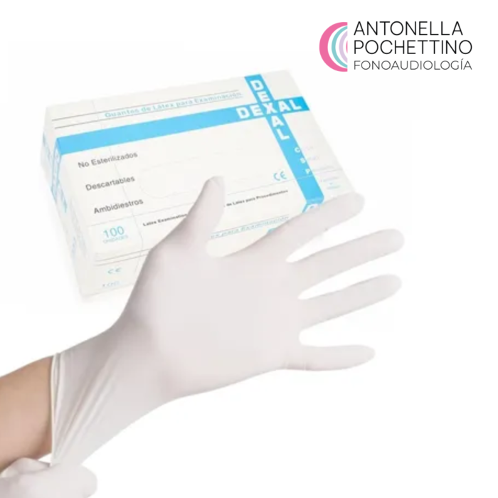 Guantes latex - Talle S