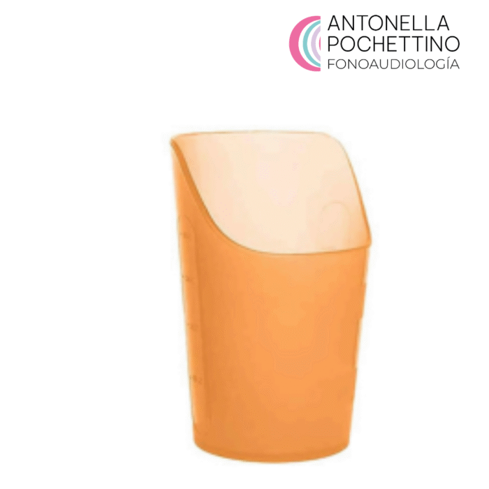 Vaso con escotadura