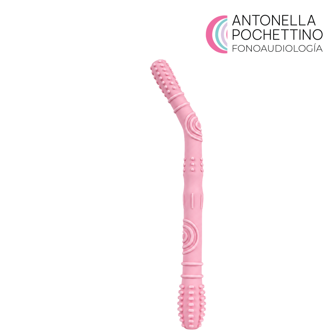 Tubo de masticación texturado